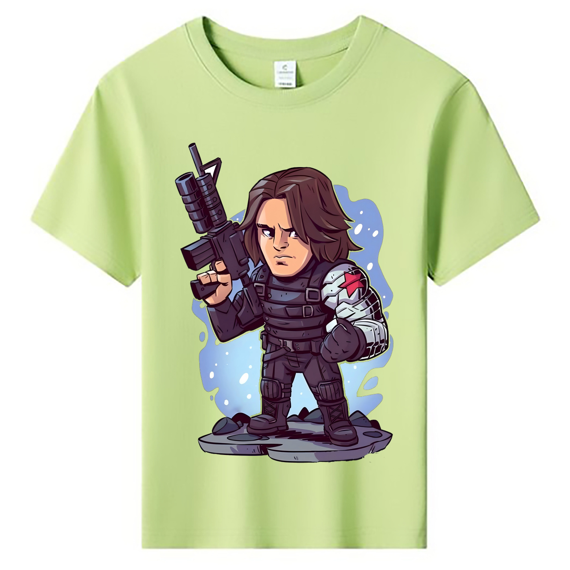 （画像用） アベンジャーズ The Avengers 綿100％キッズTシャツ（フロントプリント）